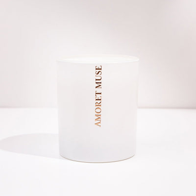White Matte Candle - Pre-order Nov - Amoret Muse Creations