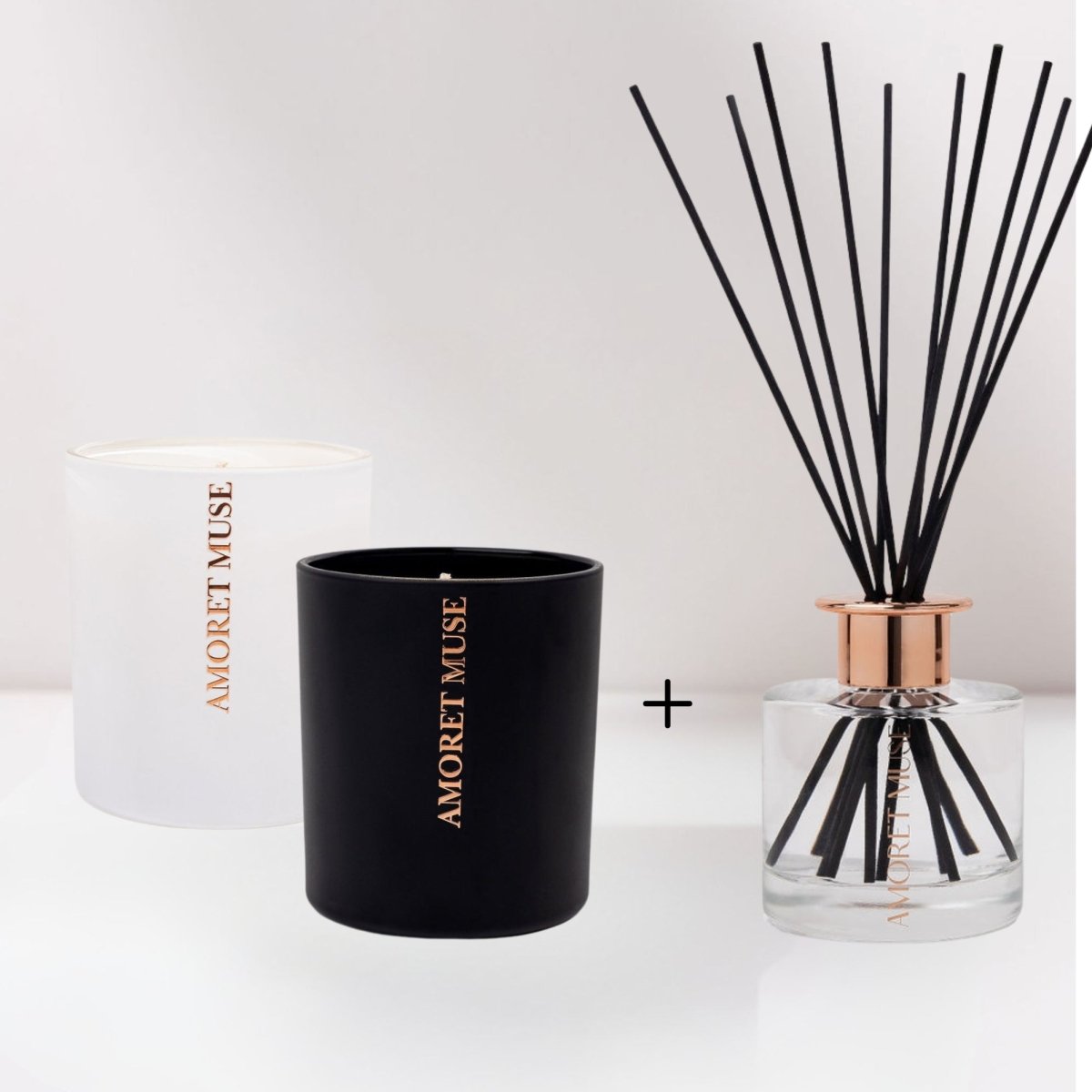 Buy 2 Candles, Get a Diffuser FREE - Amoret Muse