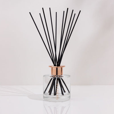 Clear Black Reed Diffuser - Amoret Muse Creations