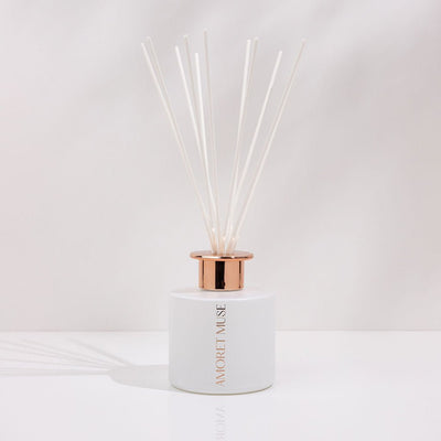 White Reed Diffuser - Amoret Muse Creations